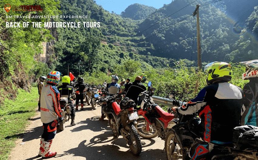 Back of the Mortorcycle tours with Bm Travel