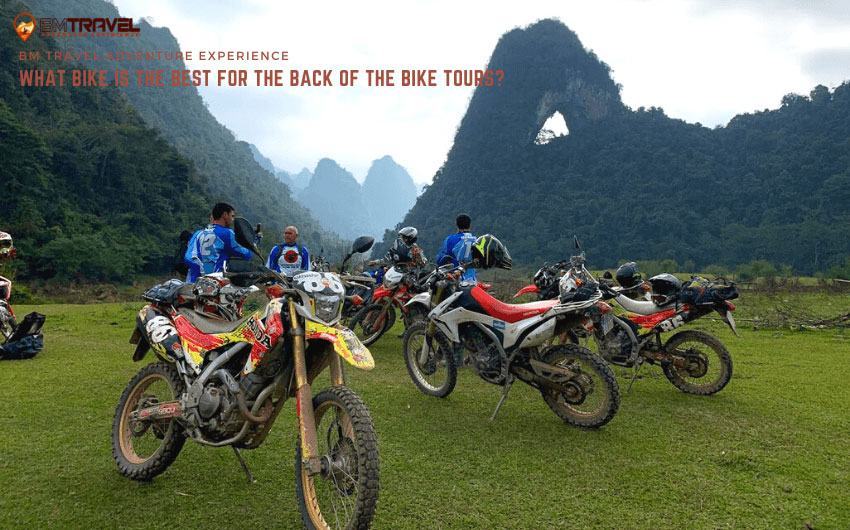The best motorbike for the back of bike tours
