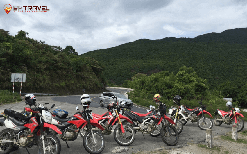 cross country motorcycle trip Hanoi - Saigon