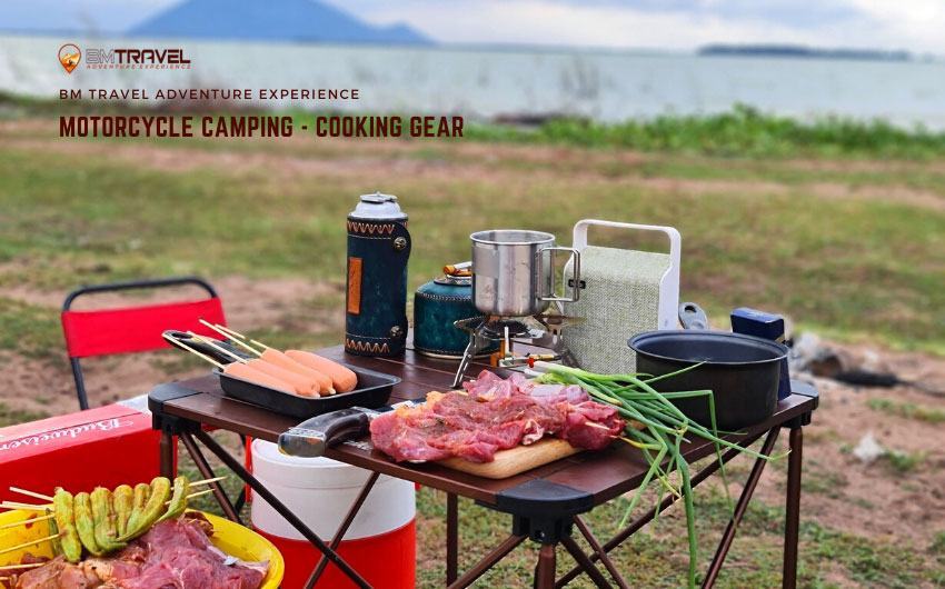 Motorcycle Camping - Cooking gear 
