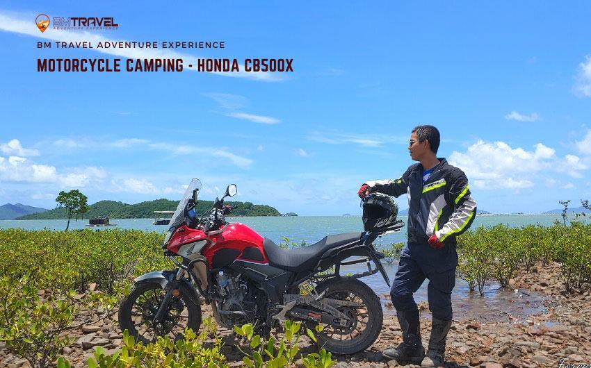 Motorcycle Camping - Honda CB500x