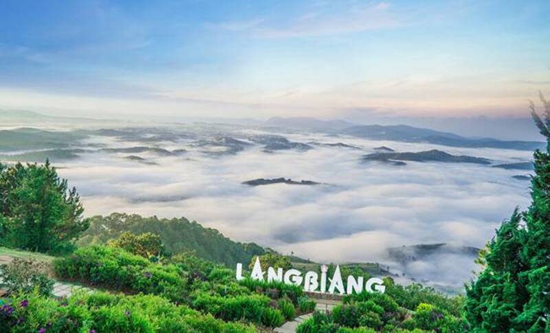 langbiang mountain